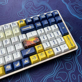 King of Knights Keycap Set, Anime Theme, PBT, Cherry MX Stem, Dye-Sub Legends